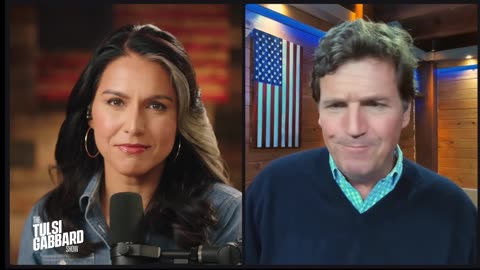 Tucker Carlson.. On life, death, power, the CIA & the end of journalism on The Tulsi Gabbard Show...