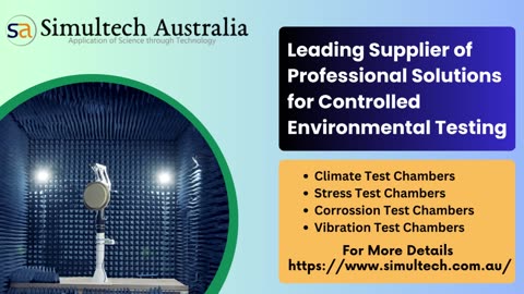 Premier Environmental Chamber Supplier in Australia - Simultech