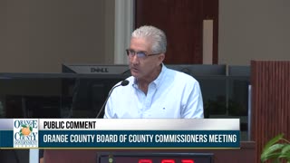 Orange County Public Comment Dr. Kevin Stillwagon Part 2