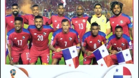 PANINI STICKERS PANAMA TEAM WORLD CUP 2018