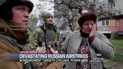 New round of Russian airstrikes hits eastern Ukraine