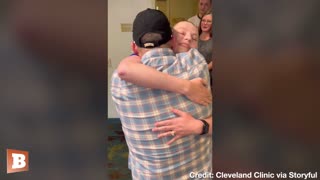 HEARTWARMING: Tearful Meeting Between Heart Transplant Recipient and Donor's Father