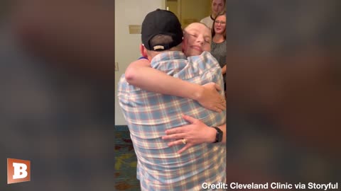 HEARTWARMING: Tearful Meeting Between Heart Transplant Recipient and Donor's Father
