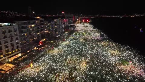 Turkey’s Izmir tonight celebrated its 100th anniversary of liberation from occupying Greek forces.