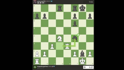 Typical 1600 elo chess.com opponent blundering a winning position and getting spacejammed