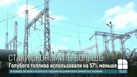 В октябре Молдова сэкономила газ на 57, а электричество - на 14 с лишним процентов