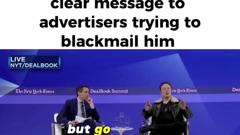 Breaking News Elon Musk Responds to Advertisers 🤯