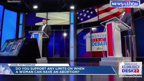 Oz and Fetterman clash on abortion rights in Pennsylvania Senate debate