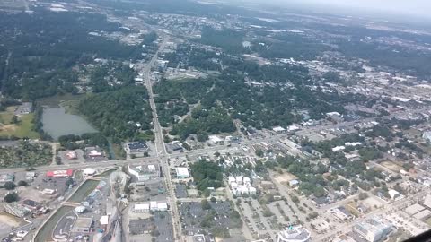 Bird's eye view of Myrtle Beach, SC