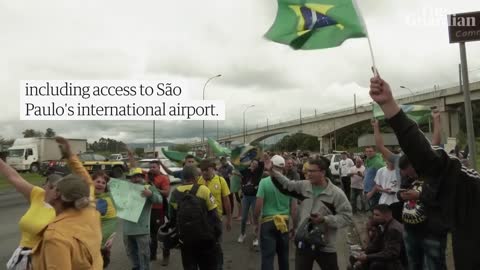 Brazil: Bolsonaro supporters block roads in protest against election defeat