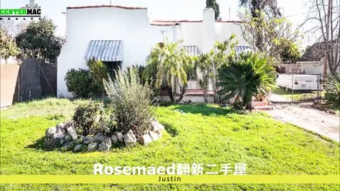 2022 American real estate investment, a renovated house in Rosemead