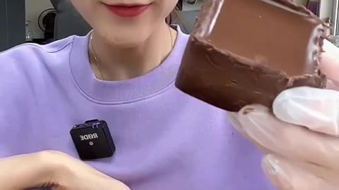 ASMR MUKBANG DELICIOUS FOOD, CHOCOLATE DESSERT