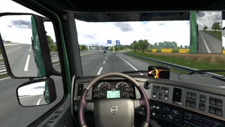 Driving OLD SCHOOL green Volvo - Gaming Bear | ETS2