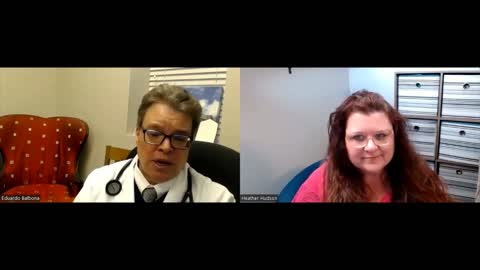 Short Clip Reclaiming Medical Speech Dr. B & Heather Hudson (mom to severely jab injured Cody)