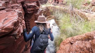 KARIJINI NATIONAL PARK PART 2 😍 AUSTRALIA’S BEST HIKE?? | KERMITS POOL | JOFFRE GORGE