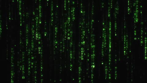 Matrix screensaver - rain code