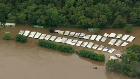 State of Emergency Grips - but Aussie PM BANS media from Flood Visits