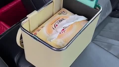 Is this car storage box very convenient