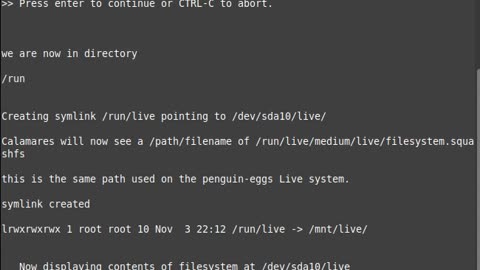 Creating mount directory, mount point & symlink for Copylinux