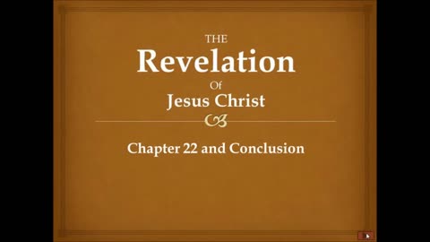 Revelation Chapter 22