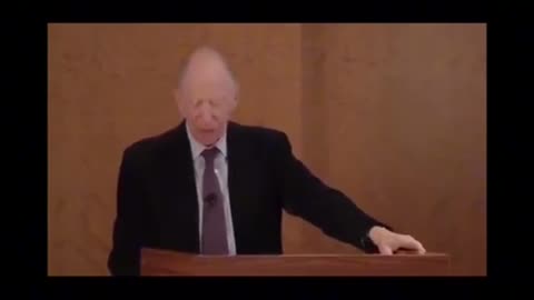 Jacob Rothschild talks and jokes about inbreeding within the family