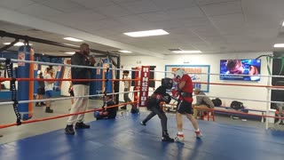 Joey sparring Javian 11/1/22