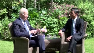 'Our relationship is rock solid', Biden tells Sunak