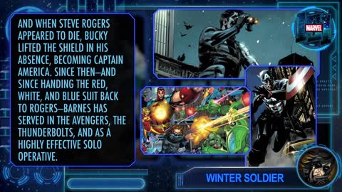 Winter Soldier (Bucky Barnes) Marvel 101