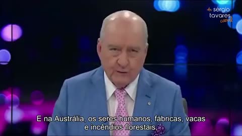 Alan Jones, jornalista australiano desmonta a fraudulenta teoria das emissões de CO2.