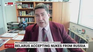 RUSSIA DELIVERS NUCLEAR WEAPONS TO BELARUS