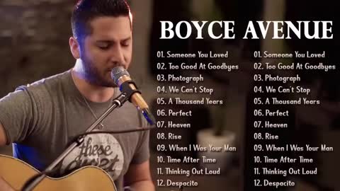 Boyce Avenue Non Stop Songs 2022