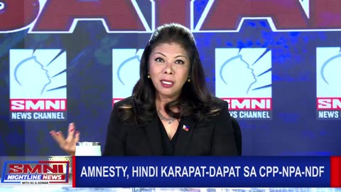 Amnesty, hindi karapat-dapat sa C P P N P A N D F