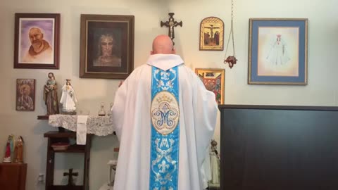 Adoration; Mass for Church; homily on priorities