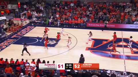 Auburn Women's Basketball - Highlights vs Alabama