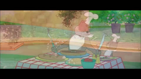 Tom and Jerry cartoon funny scene