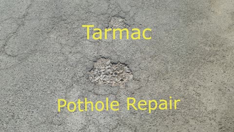 Tarmac Pothole Repair