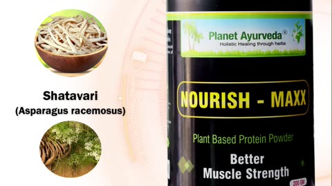 100% Natural Substitute to Whey Protein Backed by Ancient Ayurveda - Only Benefits, No Side Effects