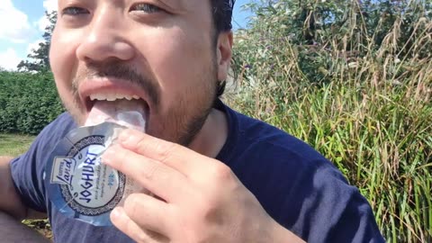 Lid Licking Greek Yoghurt - Asmr Eating Sounds