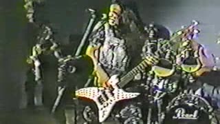 Amon - Sacrificial Suicide = Live Cable TV Tampa Florida 1988