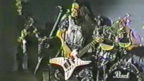 Amon - Sacrificial Suicide = Live Cable TV Tampa Florida 1988