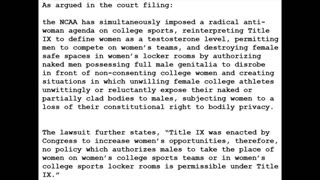 24-0315 - Female Athletes Sue NCAA Over Transgender Policy