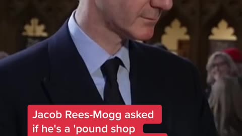 Jacob Rees-Mogg MP Reacts To Being Compared As A "Pound Shop" Nigel Farage