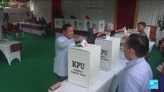 Millions of Indonesians vote in presidential election to replace term-limited Widodo • FRANCE 24