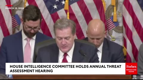 JUST IN: FBI Director Chris Wray Grilled By House Intelligence Committee Members