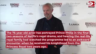 Sir Jonathan Pryce's Apology to Princess Anne.