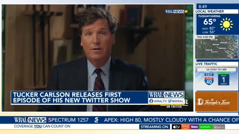 Tucker Carlson Launches First Episode Of Twitter Show