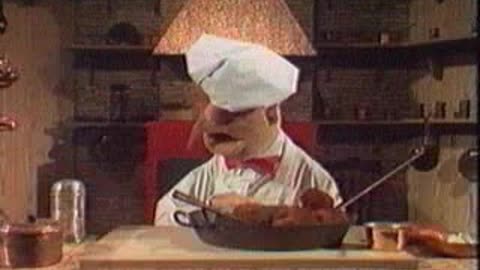 Muppet Show - Swedish Chef Making Meat Balls