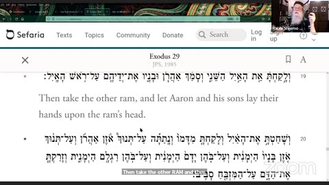 Weekly Parsha: Tetzaveh: Exodus 27:20 - 30:10, with Rabbi Shlomo Nachman, BeitEmunah.org