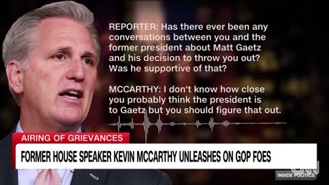 'I hope Nancy gets the help she needs': McCarthy on Mace