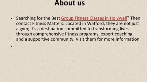 Best Weight Loss Classes in Holywell.